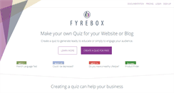Desktop Screenshot of fyrebox.com